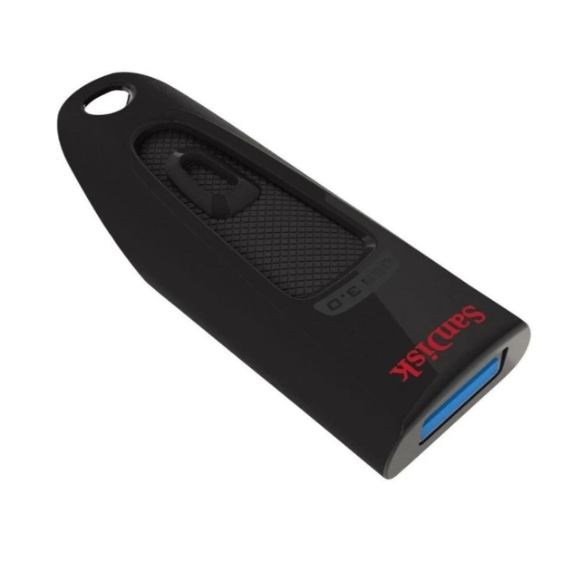 Флешка SanDisk Ultra 128 ГБ USB 3.2 Gen 1 чорна - Фото 3 Флешка SanDisk Ultra 128 ГБ USB 3.2 Gen 1 чорна - зображення 3
