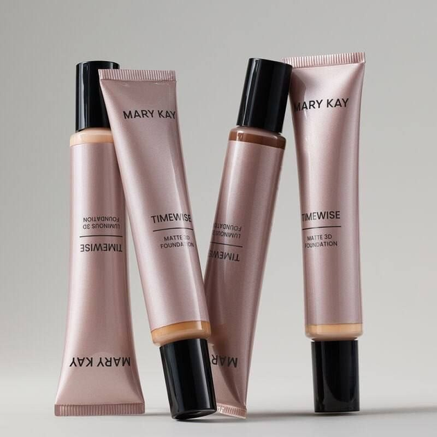 Матовая тональная основа "Medium 6/Средний 6" TimeWise 3D Mary Kay (210746) - Фото 5 Матовая тональная основа "Medium 6/Средний 6" TimeWise 3D Mary Kay (210746) - изображение 5