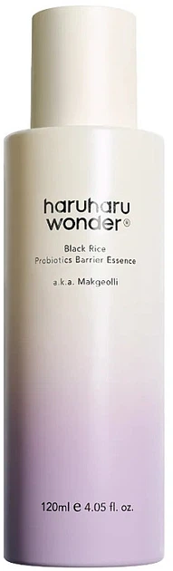 Haruharu Wonder Black Rice Probiotics Barrier Essence – зволожуюча есенція з чорним рисом і пробіотиками 120 мл - Фото 1 Haruharu Wonder Black Rice Probiotics Barrier Essence – зволожуюча есенція з чорним рисом і пробіотиками 120 мл - изображение 1