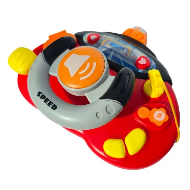 Інтерактивне кермо для дітей на ремінцях Супер водій WToys Українське озвучування - Фото 4 Інтерактивне кермо для дітей на ремінцях Супер водій WToys Українське озвучування - зображення 4