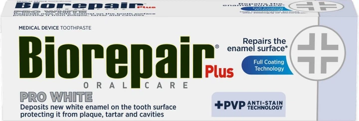 Зубна паста BioRepair Plus Pro White 75 мл (8017331092255) - зображення 3