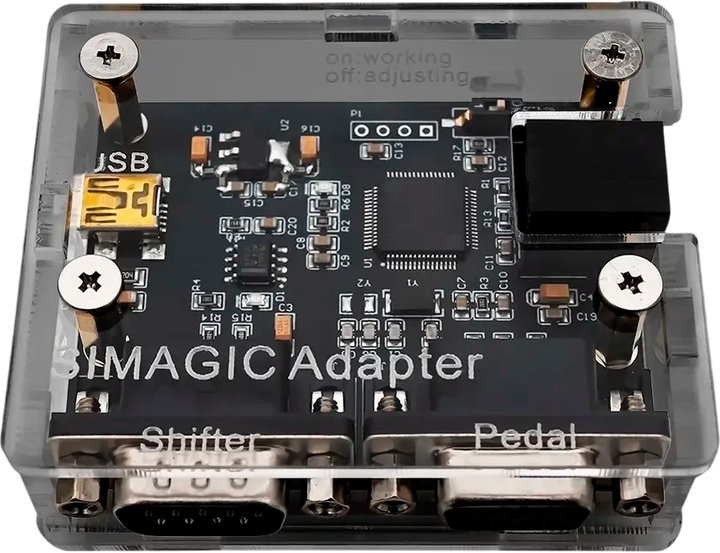 Adapter urządzeń peryferyjnych Simagic PA-V1 (6975472770697) - Zdjęcie 1 Adapter urządzeń peryferyjnych Simagic PA-V1 (6975472770697) - obraz 1