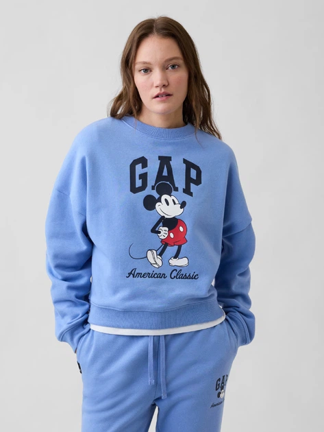 Спортивный костюм женский на флисе GAP 52713832 L Голубой (1163025420) - Фото 4 Спортивный костюм женский на флисе GAP 52713832 L Голубой (1163025420) - изображение 4