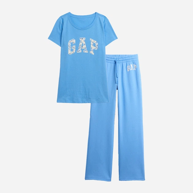 Спортивный костюм женский на флисе GAP 482275073 S Голубой (1162987112) - изображение 8