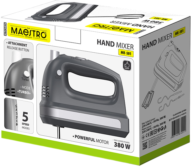 Mikser Maestro MR-501 - obraz 2