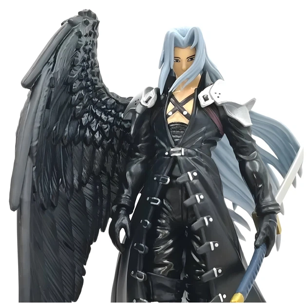 Коллекционная фигурка Сефирот (Sephiroth) с катаной и чёрным крылом, 18,5 см — Final Fantasy VII - изображение 4