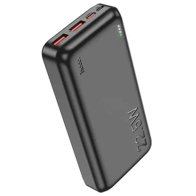 Повербанк HOCO J101A Astute 20000 мАг 22.5W, 2 USB, Type-C PD, QC 3.0, Micro USB - Фото 1 Повербанк HOCO J101A Astute 20000 мАг 22.5W, 2 USB, Type-C PD, QC 3.0, Micro USB - зображення 1