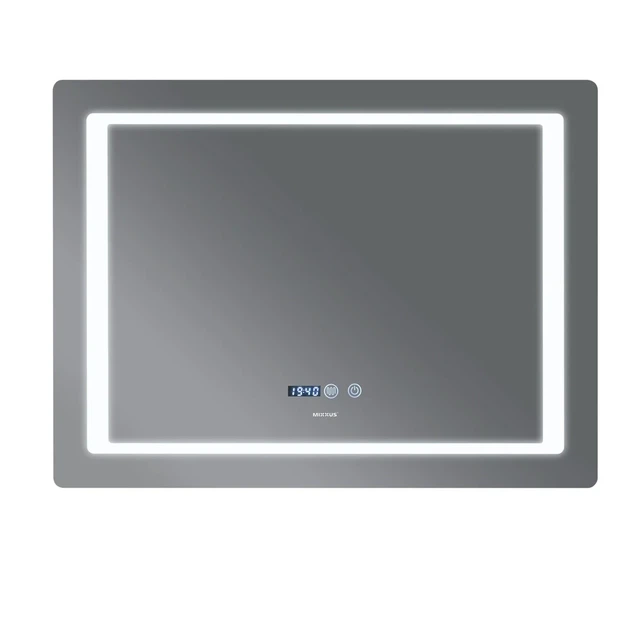 Зеркало для ванной MIXXUS Style MR03-80x60-CASE с LED-подсветкой Touch, Anti-fog 80х60 см - изображение 13