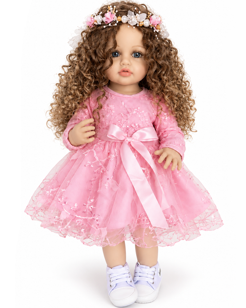Реалистичная кукла Реборн 55 см полностью виниловая Doll Reborn Baby К0100529 - Фото 1 Реалистичная кукла Реборн 55 см полностью виниловая Doll Reborn Baby К0100529 - изображение 1