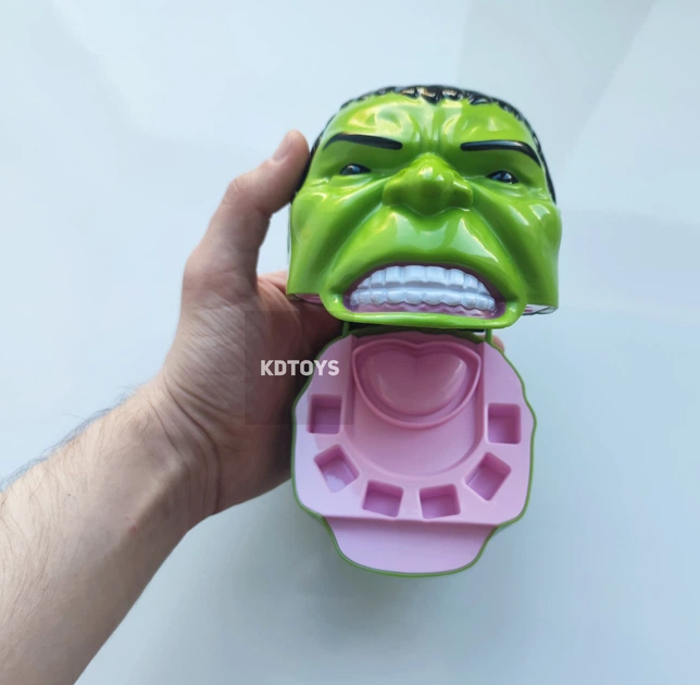 Ігровий набір пластилін Play-Doh Містер зубастик Халк Стоматолог Дантист Тісто для ліплення - зображення 7