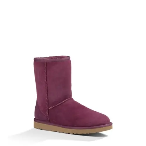 Дитячі уггі для дівчинки Замшеві Середні фіолетові UGG Classic Short Kids Violet (26, фіолетовий) - Фото 2 Дитячі уггі для дівчинки Замшеві Середні фіолетові UGG Classic Short Kids Violet (26, фіолетовий) - зображення 2