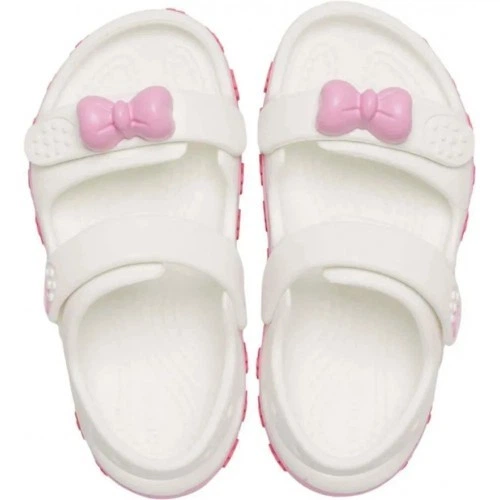 Крокс сандалі білі дитячі crocs crocband cruiser pet sandal white pink tweed (34-35, білий) - Фото 15 Крокс сандалі білі дитячі crocs crocband cruiser pet sandal white pink tweed (34-35, білий) - изображение 15