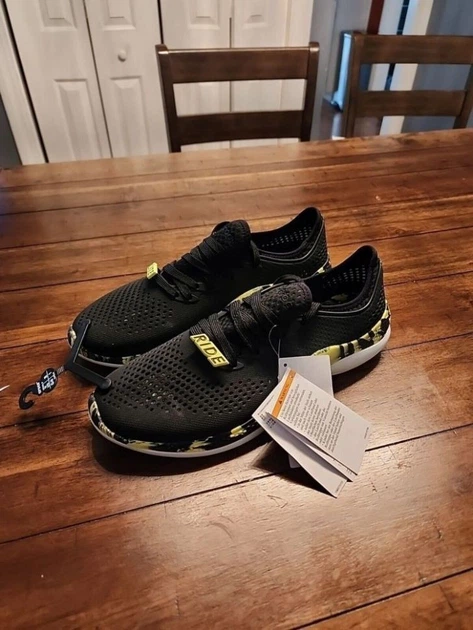 Чоловічі кросівкиCrocs Literide 360 Pacer Marblet Black Citrus (46-47, чорний) - Фото 11 Чоловічі кросівкиCrocs Literide 360 Pacer Marblet Black Citrus (46-47, чорний) - изображение 11