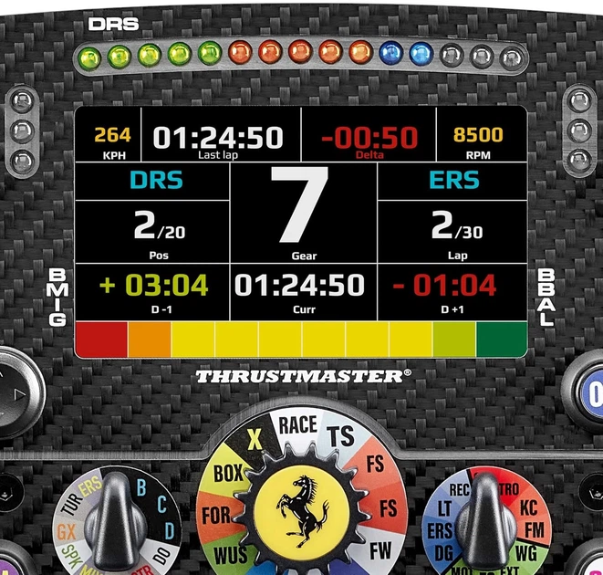 Кермо Thrustmaster Steering Wheel Add-On Ferrari SF-25 Edition Black (4060466) - зображення 6