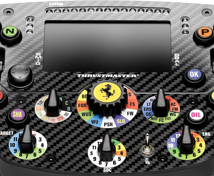 Кермо Thrustmaster Steering Wheel Add-On Ferrari SF-25 Edition Black (4060466) - зображення 7