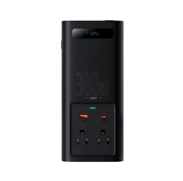 Автомобільний інвертор Baseus IGBT Power Inverter 300W (110V US/JP ) Black - Фото 1 Автомобільний інвертор Baseus IGBT Power Inverter 300W (110V US/JP ) Black - изображение 1