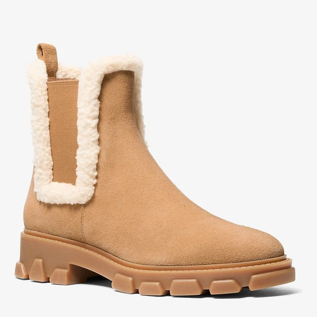 Женские демисезонные челси высокие Michael Kors 745123540 38.5 Бежевые (1163120601) - Фото 2 Женские демисезонные челси высокие Michael Kors 745123540 38.5 Бежевые (1163120601) - изображение 2