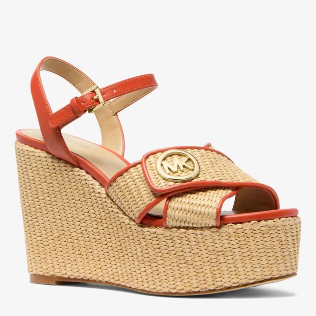 Женские босоножки Michael Kors Hannah 425666644 39 Оранжевые (1163111122) - изображение 2