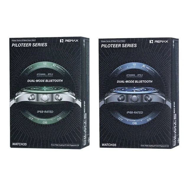 Смарт-годинник Remax WATCH35 Piloteer Series Синій - зображення 6