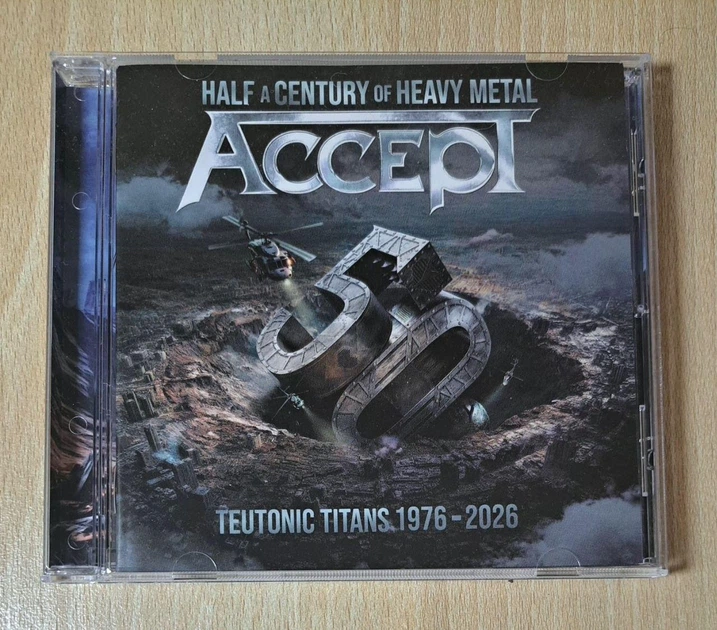 Accept – Teutonic Titans 1976-2026 (2026) Audio CD (импорт, буклет) - изображение 2