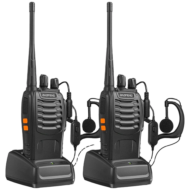 Портативна (бездротова) рація Baofeng BF-888S 5 Вт, до 5 км, FM-радіо, 128 каналів, частота 400–470 MHz - зображення 9