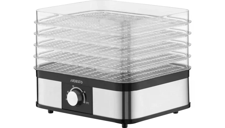Сушка для овочів та фруктів Ardesto FDB-52832B - Фото 3 Сушка для овочів та фруктів Ardesto FDB-52832B - зображення 3