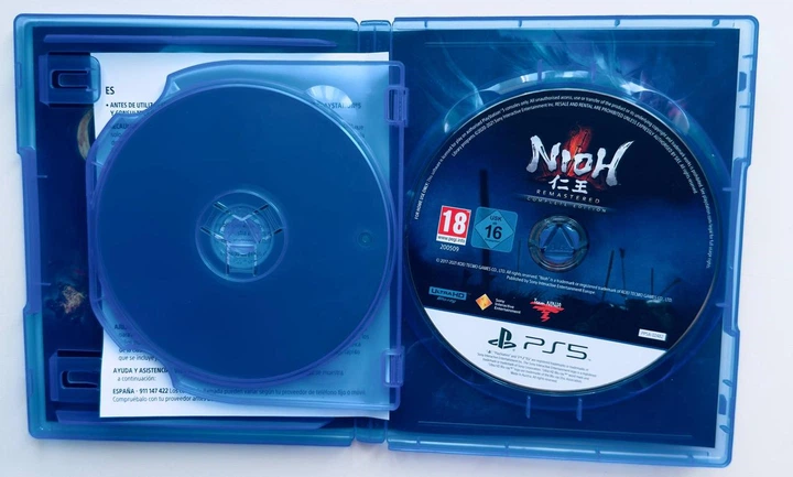 Диск для PlayStation 5 - Nioh Collection, русские субтитры, Б/У - Фото 2 Диск для PlayStation 5 - Nioh Collection, русские субтитры, Б/У - изображение 2