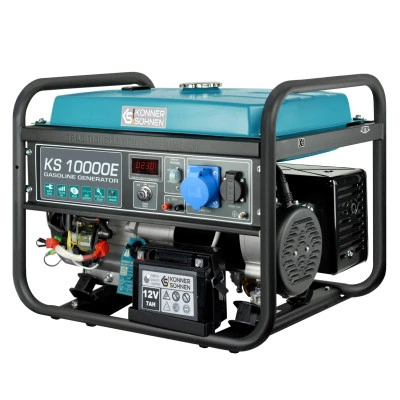 Генератор Konner&Sohnen KS 10000E, 230В, 8кВт, электростартер, 85.5кг (KS10000E) - изображение 3