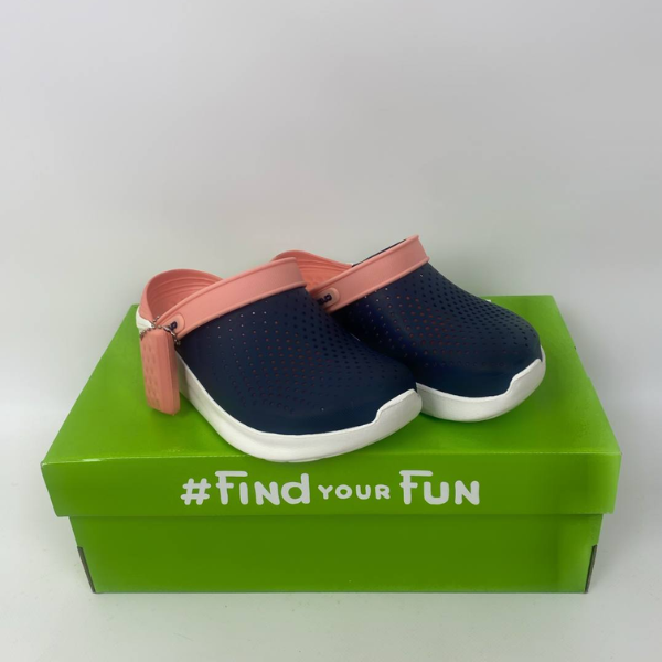Крокси LiteRide Clog Navy/Melon, розмір 39 - Фото 7 Крокси LiteRide Clog Navy/Melon, розмір 39 - изображение 7