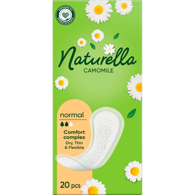 Щоденні прокладки Naturella Normal, 20 шт - Фото 1 Щоденні прокладки Naturella Normal, 20 шт - изображение 1