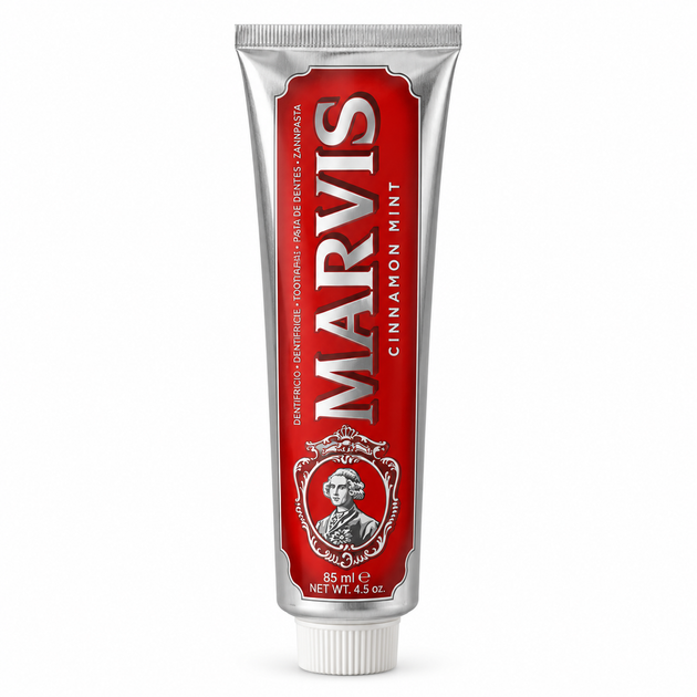 Зубна паста Marvis Cinnamon Mint Кориця і м’ята, 85 мл - Фото 2 Зубна паста Marvis Cinnamon Mint Кориця і м’ята, 85 мл - зображення 2