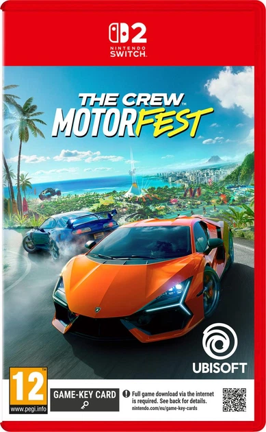 Картридж для Nintendo Switch 2 - The Crew Motorfest, русские субтитры - Фото 1 Картридж для Nintendo Switch 2 - The Crew Motorfest, русские субтитры - изображение 1
