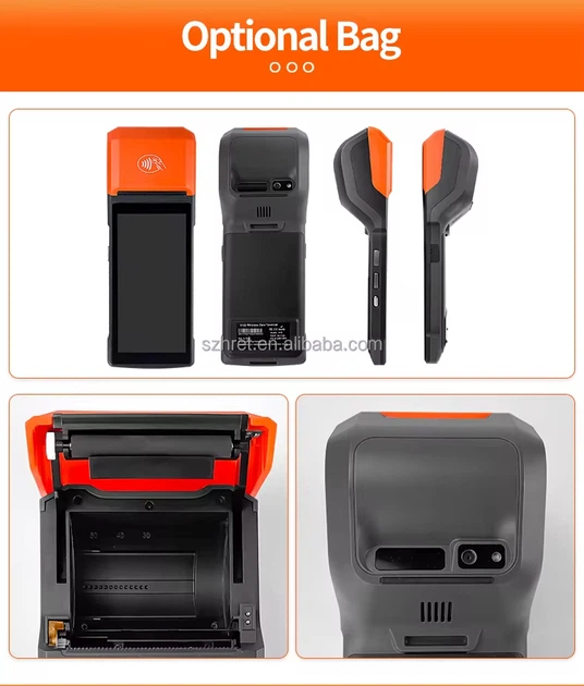 H10 Mobile POS-терминал портативные системы Android 14 2 SIM Слот NFC USB WiFi 3/32 - Уценка - Фото 2 H10 Mobile POS-терминал портативные системы Android 14 2 SIM Слот NFC USB WiFi 3/32 - Уценка - изображение 2