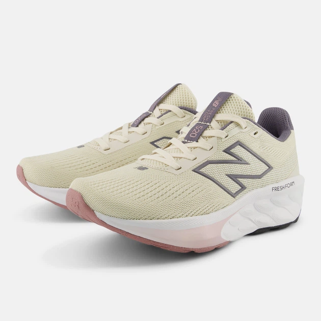 Жіночі спортивні кросівки New Balance Fresh Foam 520v9 бежевого кольору легка підошва розмір 37 - изображение 4