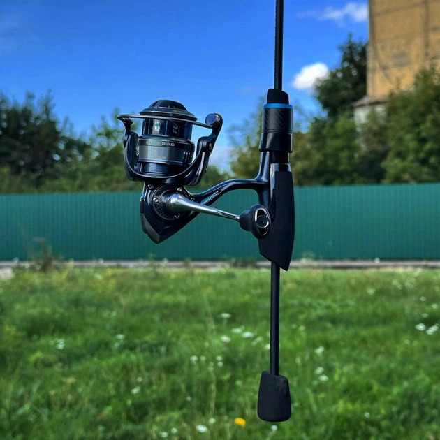 Набір для спінінгової риболовлі: Спінінг і котушка Blue Bird BB1 Blue Bird1 - зображення 2