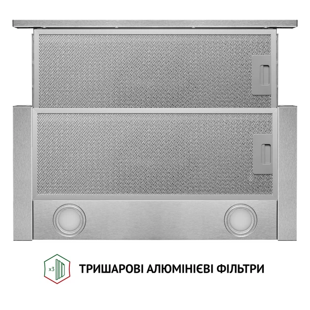 Витяжка телескопічна Perfelli TL 6212 I 700 LED - зображення 8