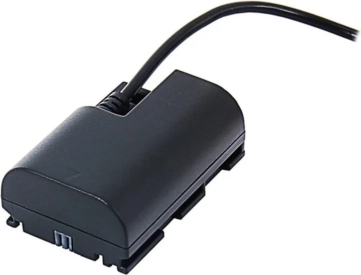 Адаптер PATONA Dummy D-TAP для Canon LP-E6 / LP-E6N / LP-E6NH (XC10 EOS R EOS 80D 7D 70D 6D 60D) (4055655225076) - зображення 2