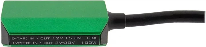 Адаптер PATONA Premium PD100W D-Tap to USB-C (4055655240222) - Фото 3 Адаптер PATONA Premium PD100W D-Tap to USB-C (4055655240222) - зображення 3