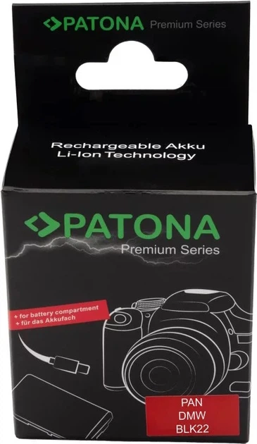 Adapter PATONA Dummy USB-C do Panasonic DMW-BLK22 DC-S5 G9 GH5 GH5S GH6 (4055655235921) - Zdjęcie 4 Adapter PATONA Dummy USB-C do Panasonic DMW-BLK22 DC-S5 G9 GH5 GH5S GH6 (4055655235921) - obraz 4