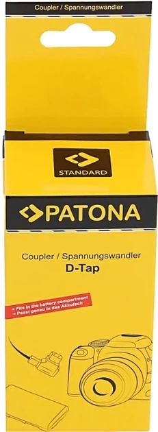 Adapter PATONA Dummy D-TAP do Panasonic DMW-BLK22 (DC-S5 G9 GH5 GH5S GH6) (4055655235860) - Zdjęcie 4 Adapter PATONA Dummy D-TAP do Panasonic DMW-BLK22 (DC-S5 G9 GH5 GH5S GH6) (4055655235860) - obraz 4