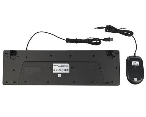 Комплект KMS-CM-03-UA, Black, USB, клавіатура (мембранна Maxxter (teh0034563) - зображення 7