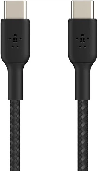 Кабель Belkin USB-C - USB-C 60W 2M Black (CAB004BT2MBK) - зображення 4
