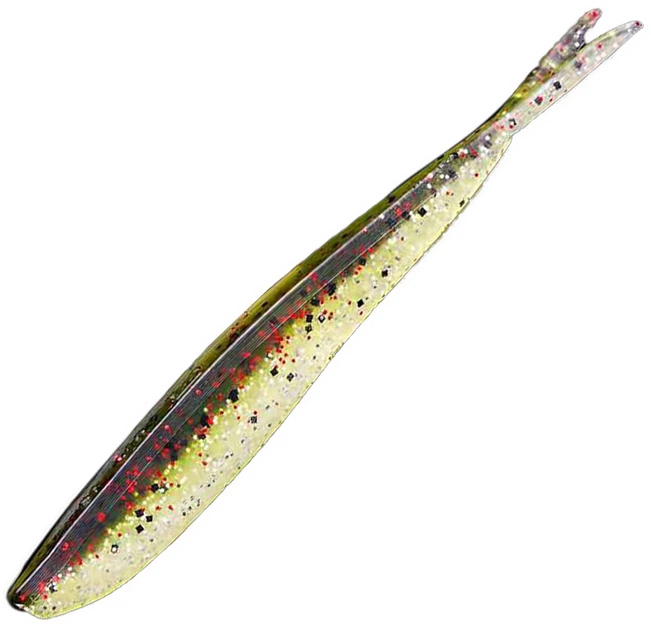 Силикон Lunker City Fin-S Fish 4 10 шт Green/Sand (1102-27040) - Фото 1 Силикон Lunker City Fin-S Fish 4 10 шт Green/Sand (1102-27040) - изображение 1