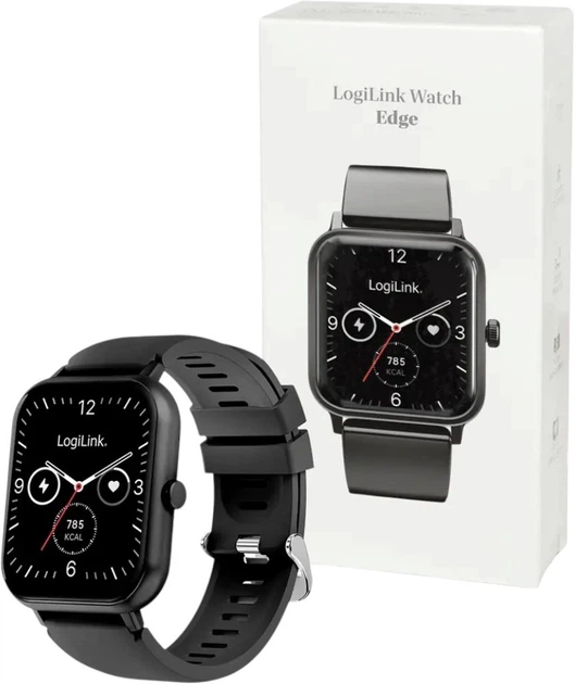 Smartwatch LogiLink SW0001B 1.83" Bluetooth 5.2 Black - Zdjęcie 5 Smartwatch LogiLink SW0001B 1.83" Bluetooth 5.2 Black - obraz 5