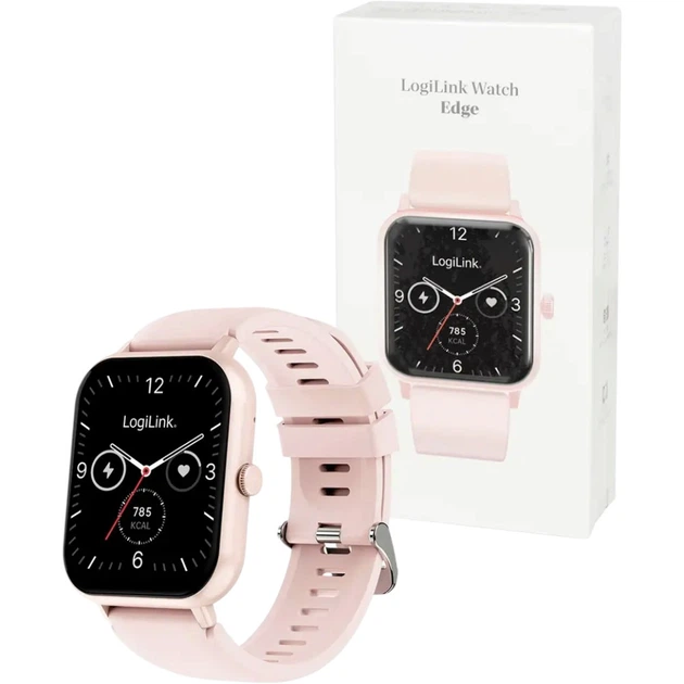 Smartwatch LogiLink SW0001P 1.83" Bluetooth 5.2 Pink - Zdjęcie 5 Smartwatch LogiLink SW0001P 1.83" Bluetooth 5.2 Pink - obraz 5