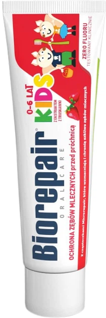 Pasta do zębów dla dzieci BioRepair Kids Wesoła myszka 50 ml (8017331035634) - Zdjęcie 1 Pasta do zębów dla dzieci BioRepair Kids Wesoła myszka 50 ml (8017331035634) - obraz 1