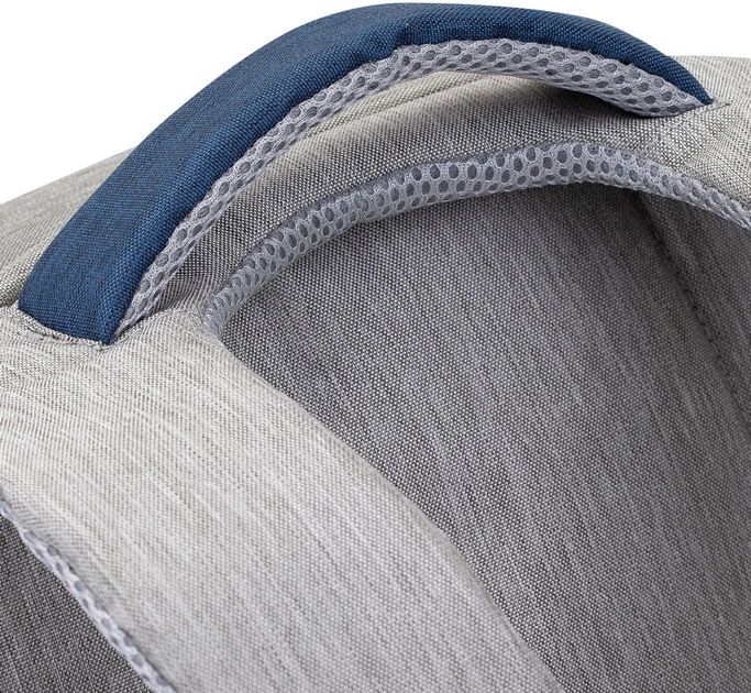 Рюкзак для ноутбука RIVACASE 7562 15.6" Grey/Dark Blue (7562 (Grey/Dark Blue)) - изображение 7