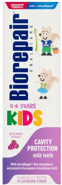 Зубна паста Biorepair Kids Виноград 50 мл (8017331097144) - зображення 2