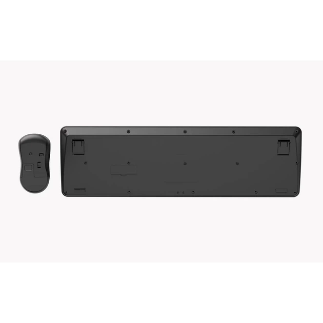 Комплект клавіатура + миша Gembird KBS-WPS-01 Slim Pro Business бездротовий US розкладка Black (8716309136808) - зображення 5