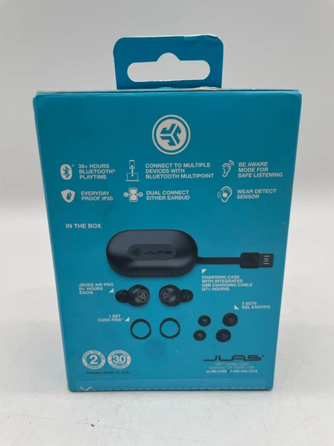 Беспроводные наушники JLab Audio JBuds Air Pro с футляром для зарядки - изображение 8
